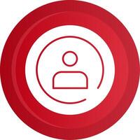 About Glyph Gradient Button vector