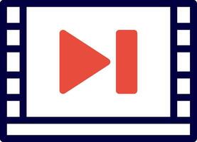 Skip to content Line Red Filled vector