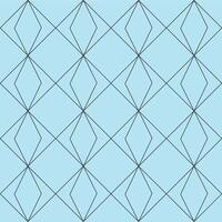 Blue Geometric Pattern vector