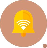 Wi-Fi Signal Flat Shadow vector