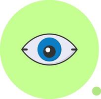 View Flat Shadow vector