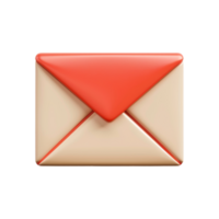3d sobre icono png