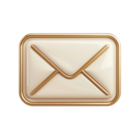 dorado sobre icono 3d hacer png