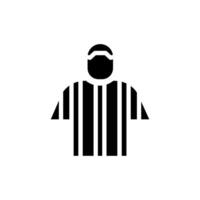 icon Glyph jersey or tshirt soccer player .Football, sport, strategy. Editable file vector