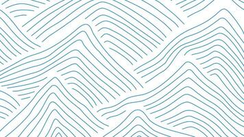 Abstract mountain background. Line style mountain background. Hand drawn Mountain line arts illustration. vector