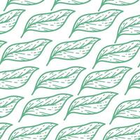 leaves pattern background. Green leaf seamless pattern. vintage leaves pattern background. seamless patterns with green leaves. vector