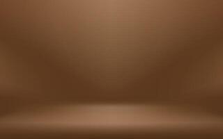 Brown Studio Gradient Background. Abstract Backdrop Presentation Product Design. vector