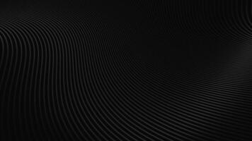 Black background with line curve design. vector