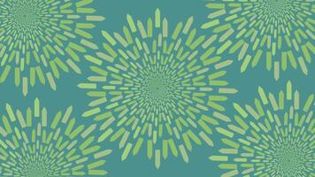 Abstract dotted spiral round simple background. vector