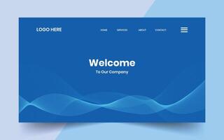 Modern technology abstract creative gradient wave line banner background for website hero banner design, webpage header vector