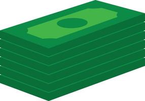 Stack of Money Bundle Icon vector