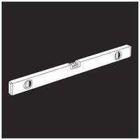 Construction level ruler icon symbol design vector