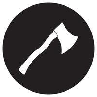 Axe icon design template vector