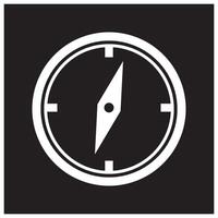 compass icon illustration simple design vector