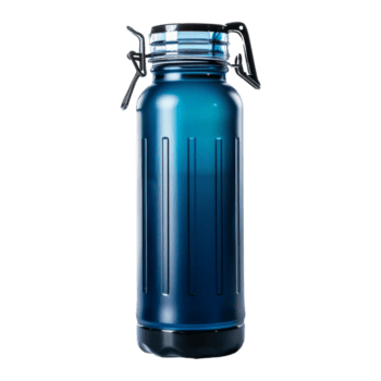 azul água garrafa com levar lidar com png