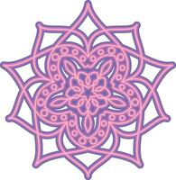 Multilayer Mandala 3D Graphics vector