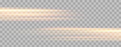 Speed rays, velocity light neon flow, zoom in motion effect, orange glow speed lines, colorful light trails, stripes. vector