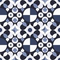 Flower Ornament Pattern Guide vector