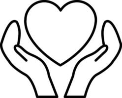 Icon of inclusion, gender equality, employee support, community care, group protection vector