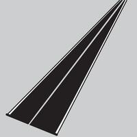 straight path shape, road illustration, road path. vector