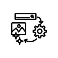 generate Icon or logo design isolated sign symbol illustration. A collection of high quality black line style icons vector