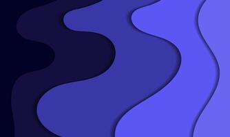 abstract blue and purple background with wavy lines vector