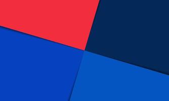 a red, blue and black background with a red and blue triangle vector