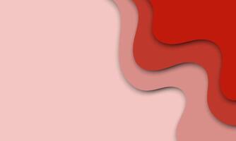 a red and pink background with a wave pattern vector