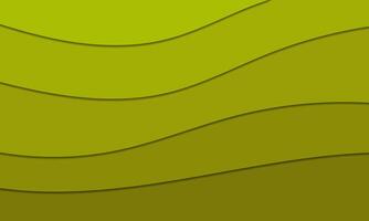 a green background with wavy lines vector
