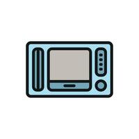A Television icon with a sleek and modern design concept in a simple style vector