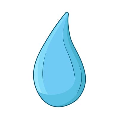 illustration of water drop