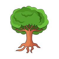 illustration of tree vector