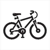 Bicycle Pathway Icon Simple Design on White Background vector