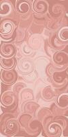 Pastel neutral fluid swirl vertical background to create a trendy cover. Beige texture for web design. vector