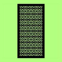 a repeating pattern of a combination of circles, lines, and squares that can be used for room partitions vector