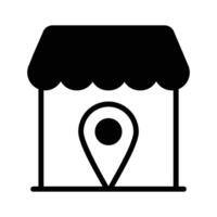Pinpoint your store for easy access, ready to use icon vector