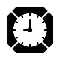 Track time accurately with this wall clock icon vector