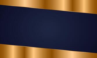 elegant premium gold gradient frame business theme background vector