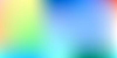 blurry light colorful gradient background vector