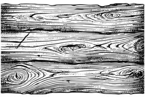 Distress dry wooden overlay texture. Template for design. Pattern for empty background. Illustration in engraved style. vector