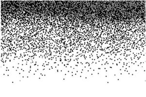 Gritty gravel texture. Gradient halftone overlay backdrop. Monochrome abstract splattered design background. vector