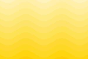 Yellow gradient wave pattern for background. vector