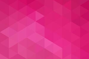 Mosaic magenta triangle background. Gradient abstract geometric background. Artistic triangle puzzle background. vector