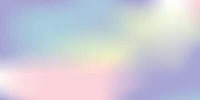 Pastel soft color gradient. Blurred abstract background. Simple soft backdrop. Gradient blend. vector