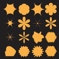 Abstract shape Pattern symbol doodles vector
