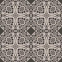 Seamless pattern with a cross on a black background vector