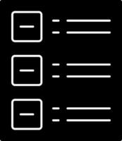Index Glyph Icon vector