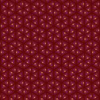 geometric folklore ornament. Tribal ethnic texture. Striped pattern hexagon style. Figure tribal embroidery. Indian, Scandinavian, Gypsy, Mexican, folk pattern. triangle pattern, red background vector