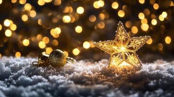 Sparkling particles create a mesmerizing effect on a dark, wavy surface during nighttime photo