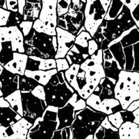 Geometric Black and White Fragmented Pattern Design vector